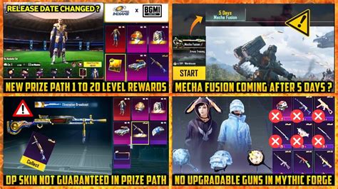 🔴 New Prize Path 1 To 20 Level All Rewards In Bgmi Bgmi 32 Mythic