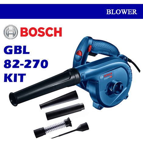 Jual Mesin Blower Listrik BOSCH GBL 82 270 Kit With Dust Extraction 800