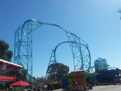 Two of my fave coasters at SeaWorld SD, Electric Eel and Journey to ...