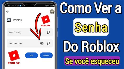 Como ver sua senha do Roblox se você a esqueceu 2022 Como ver a