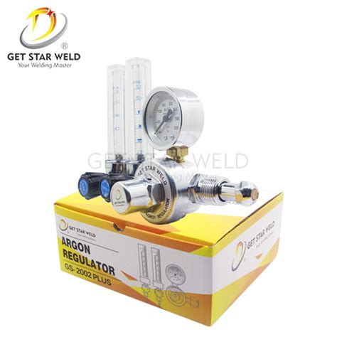 Get Star Weld Double Flowmeter Gs Plus Tig Welding Full Brass