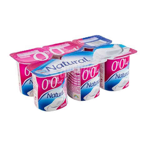 Hacendado Yogur Desnatado Natural Pack De X Gr