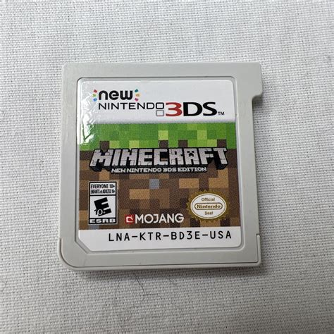 Minecraft Nouvelle Nintendo 3ds Edition Nintendo 3ds 2017 Cartouche Testée Fonctionne