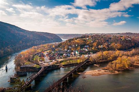 Harpers Ferry West Virginia Worldatlas