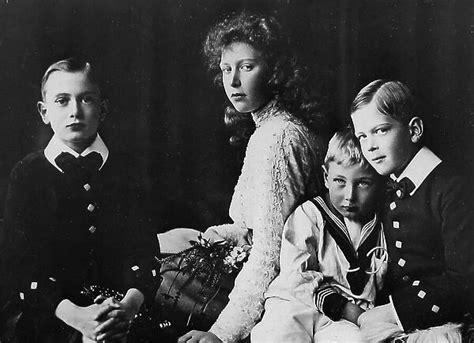 King George V children, Henry, Mary, John and George