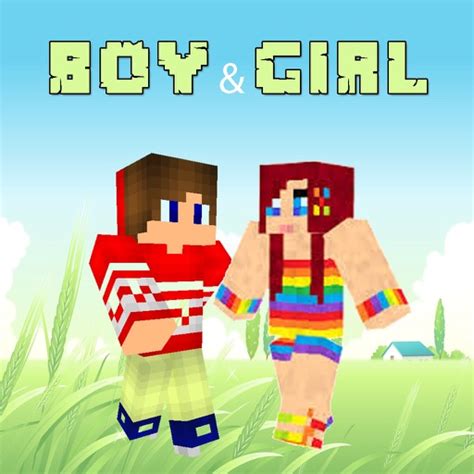 Girl and Boy Skins - Best Skin Collection for Minecraft by Kamal Dave