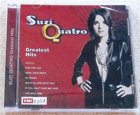 SUZI QUATRO Greatest Hits SOUTH AFRICA Cat# CDGOLD(GSB) 40 - Subterania