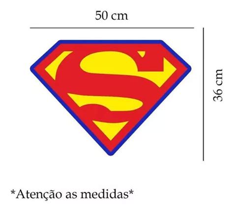 Vinilo Lojinha Da Luc Adesivo de parede símbolo superman color blanco