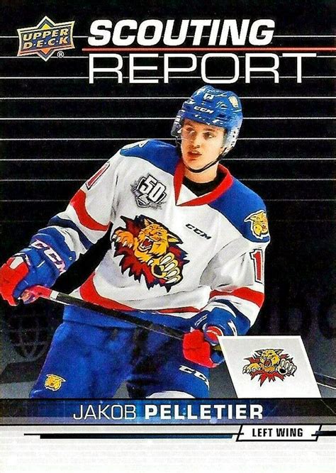 Off The Post Jakob Pelletier Hockey Cards Calgary Flames