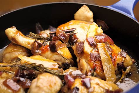 Chicken Braised With Figs Honey And Vinegar Recipe Maggie Beer