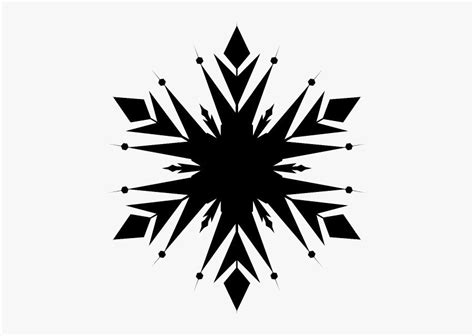 Elsa Frozen Snowflake Svg