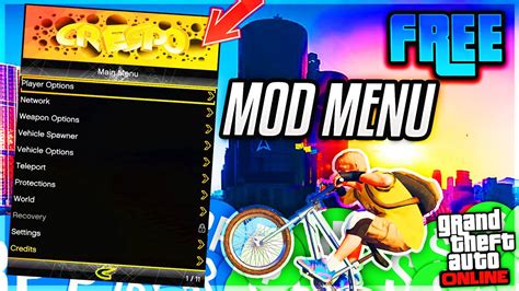 Comment Avoir Un Mod Menu Free Sur Gta Online Gta Online Pc