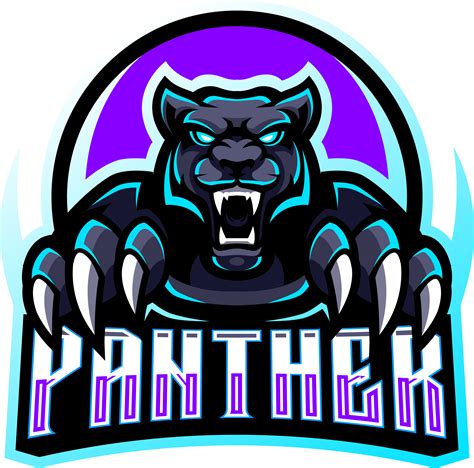 Panther Esport Mascot Logo Design By Visink Thehungryjpeg