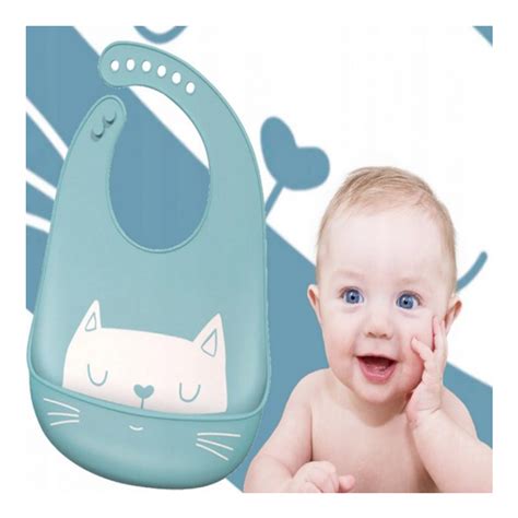 Silicone Waterproof Baby Bibs Multicolor