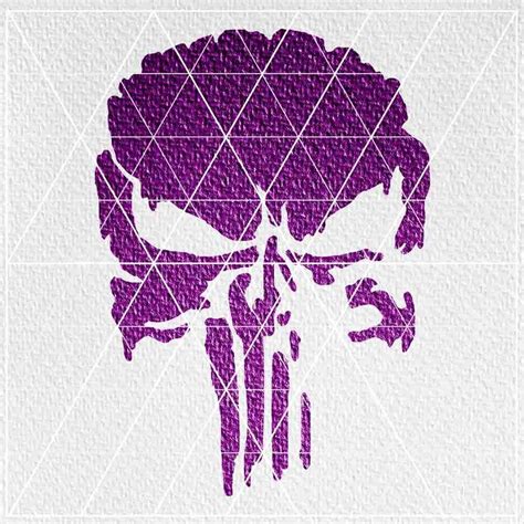 Punisher Skull Stencil Reusable Template American Flag 1776 Freedom Ebay