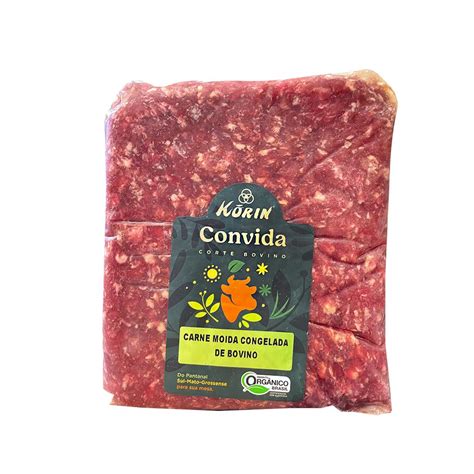 Carne Moida Bovina Korin Convida Org Cong 500g Korin Delivery Sp