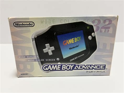 【やや傷や汚れあり】【gba】ゲームボーイアドバンス 本体 ブラック の落札情報詳細 ヤフオク落札価格検索 オークフリー