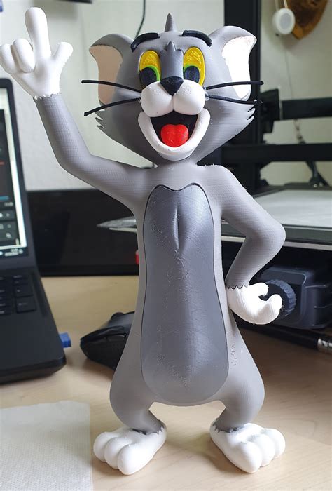 3d Printed Tom Cat • Made With Ender 3s1 Plus・cults