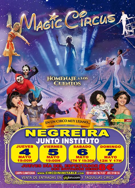 Venta De Entradas Circo Inimitable Negreira Magic Circus En