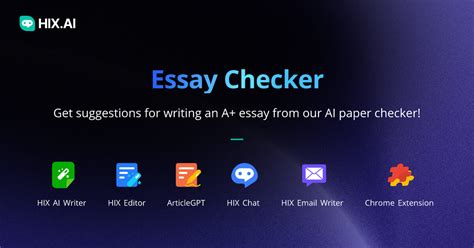 Essay Checker Free Essay Corrector And Paper Grader HIX AI