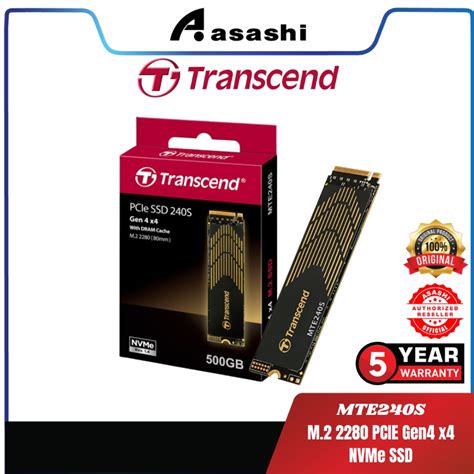 Transcend Mte S Gb Tb M Pcie Gen X Nvme Ssd Shopee