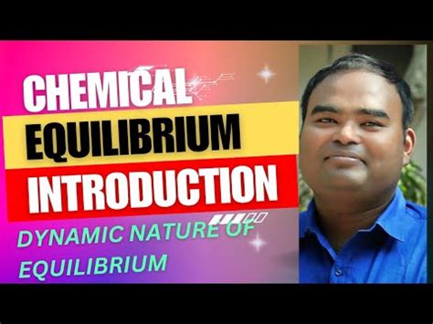 Chemical Equilibrium Introduction Static And Dynamic Nature