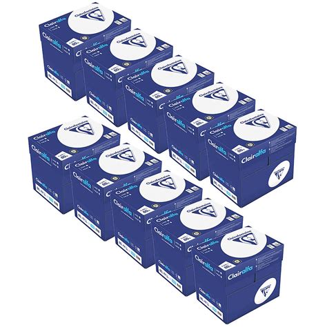 Clairefontaine Clairalfa A4 80g X 50 Ramettes Papier Imprimante