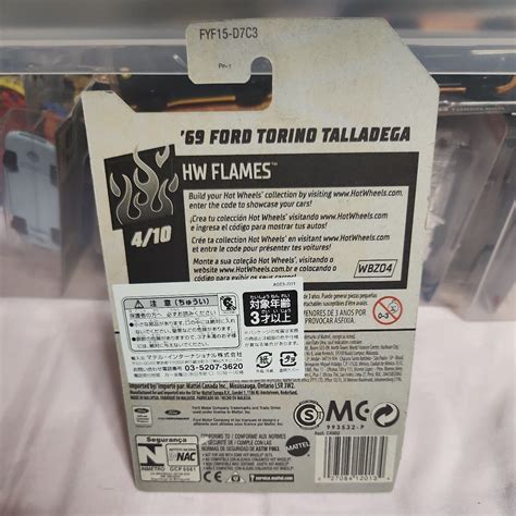 Yahoo オークション Hot Wheels ホットウィール 69 FORD TORINO TAL