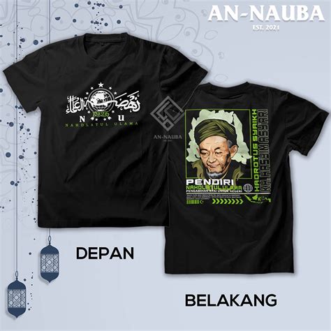 Jual KAOS KH HASYIM ASYARI PENDIRI NU Baju Islam Santri Nahdlatul