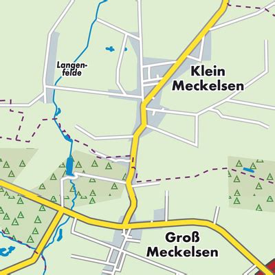 Klein Meckelsen Stadtpl Ne Und Landkarten