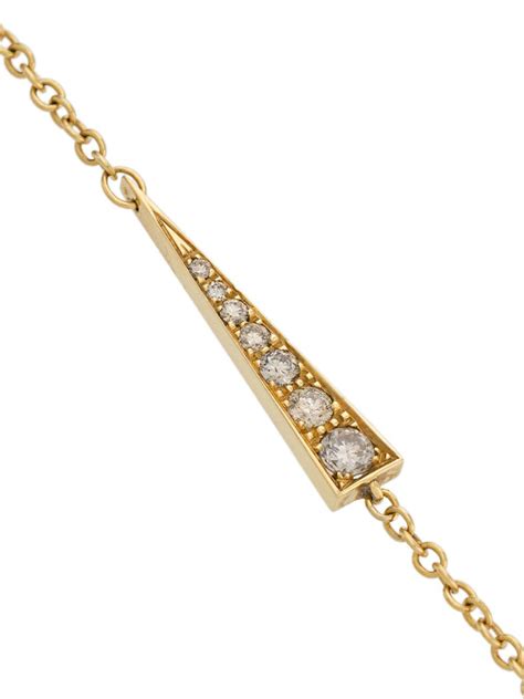 Daou 18kt Gold Spark Diamond Bracelet ModeSens