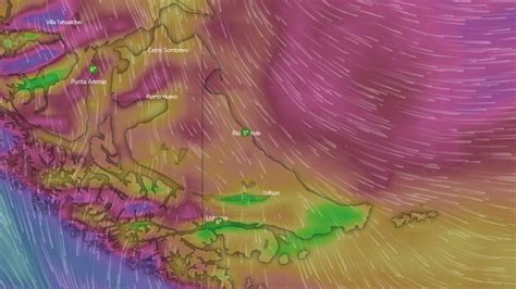 Emiten para Tierra del Fuego un alerta meteorológico Infofueguina