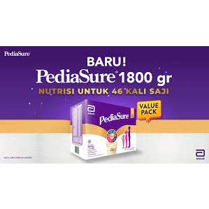 Jual Pediasure Triplesure Vanila 1800 Gram Shopee Indonesia