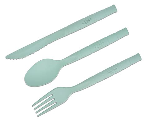 KA-BAR Lunch Pal USA-Made Fork, Spoon and Knife Set - KnifeCenter - 9939