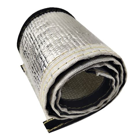 Snapklik Heat Shroud Id Aluminized Sleeving Fiberglass