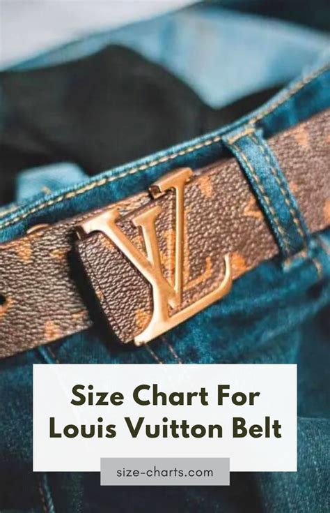 Size Chart For Louis Vuitton Belt Size Charts Louis Vuitton