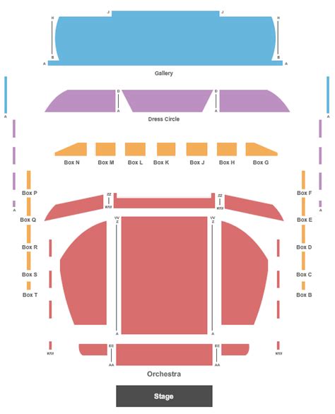 Gaillard Center Seating Chart Pe