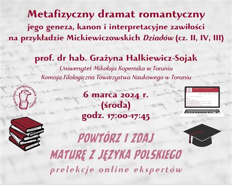 Metafizyczny Dramat Romantyczny Jego Geneza Kanon I Interpretacyjne