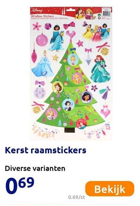 Kerst Raamstickers Aanbieding Bij Action Folders Nl