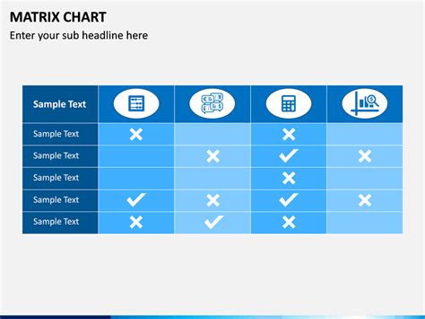 Sample Matrix Chart