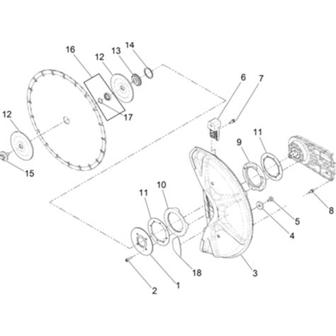 Disc Guard Assembly For Wacker Bts Cut Off Saw L S Engineers