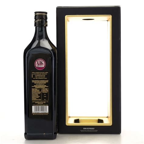 Johnnie Walker 12 Year Old Black Label Anniversary Edition Whisky