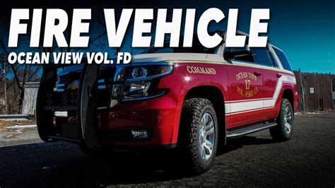 2020 Chevy Tahoe Fire Command FULL CONVERSION OCEAN VIEW VOL FD