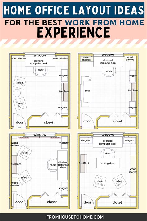 Home Office Layout Ideas - From House To Home