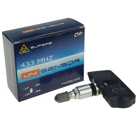 Czujniki Ciśnienia Opon TPMS Uni Sensor 433MHz 4 szt MotoHurtownia