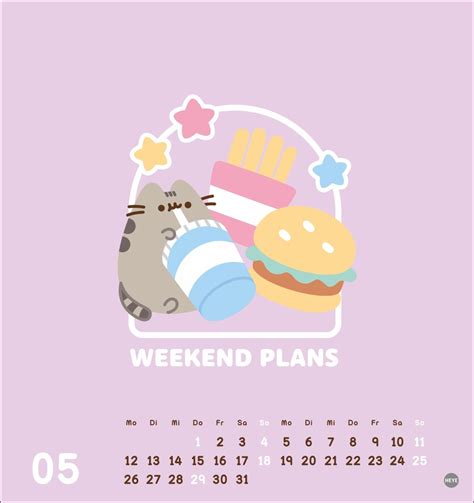 Kalender Pusheen Postkartenkalender Online Kaufen