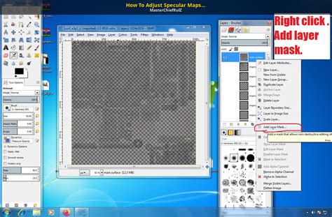 How To Adjust Specular Maps On Textures Battlefield 2 Tutorials