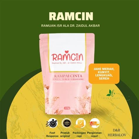 Jual RAMCIN HERBALOV JSR ALA Dr ZAIDUL AKBAR MINUMAN KESEHATAN