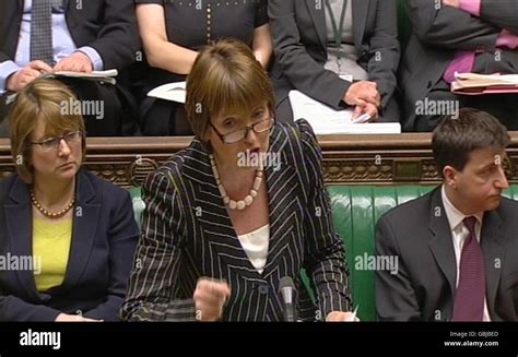 Labour Party Deputy Leader Harriet Harman Speaks During Prime Minister