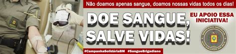 Sobre a Doação de sangue Brigada Militar